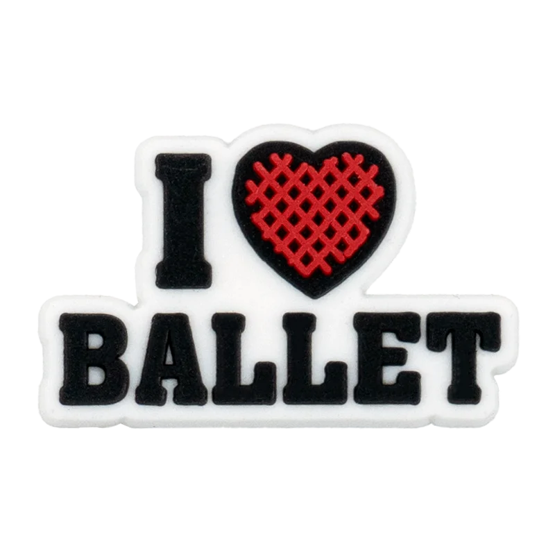 1/25PCS Pink Ballet Shoe Charms Swan Lipstick Perfume Shoe Accessories fit Women Gril Shoe Decoration Pins for Clogs Sneakers