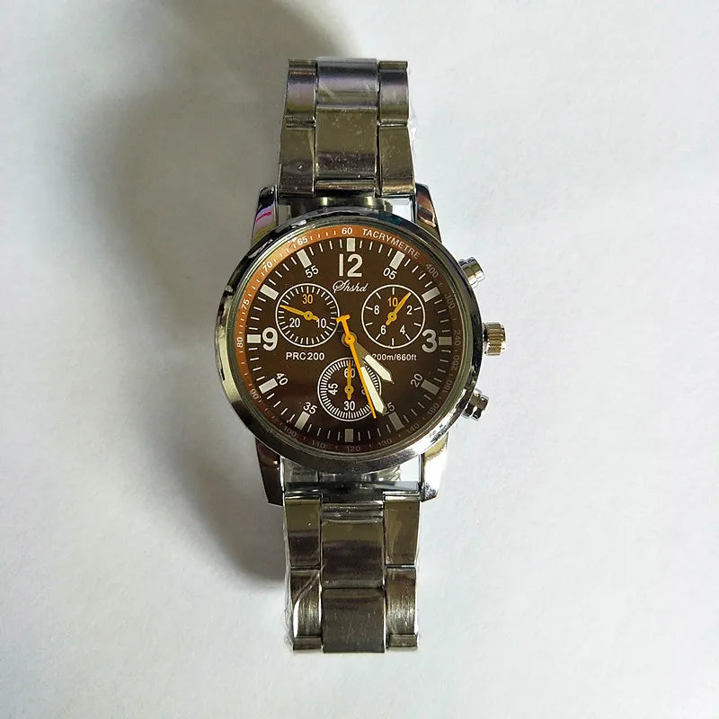 Casual Stainless Steel Mesh Belt Watches for Men Simple Round Dial Quartz Mens Watch Business Wristwatch Часы Мужские Наручные