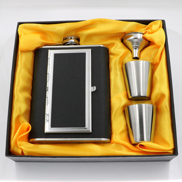 Stainless Steel Hip Flask with Funnel
