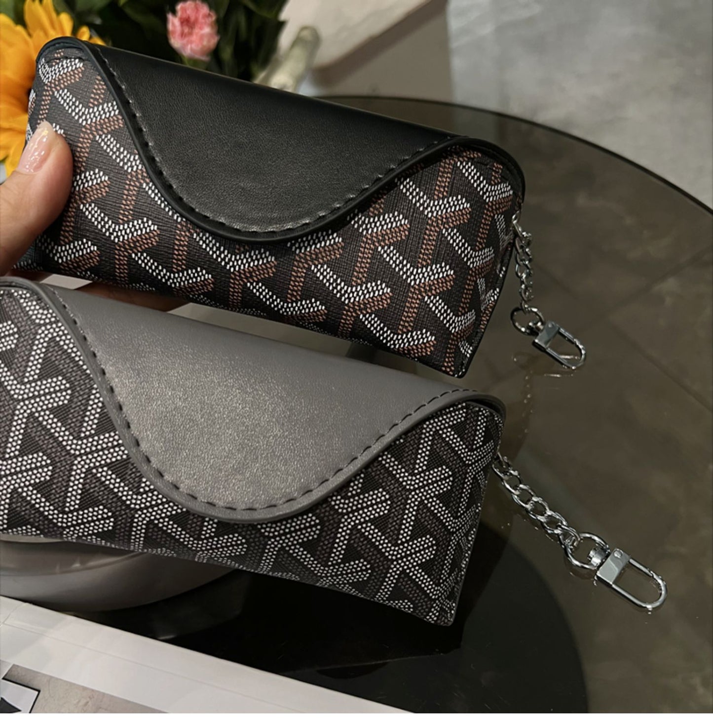 Protective Glasses Case with Hanging Hook