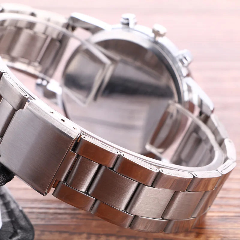 Casual Stainless Steel Mesh Belt Watches for Men Simple Round Dial Quartz Mens Watch Business Wristwatch Часы Мужские Наручные