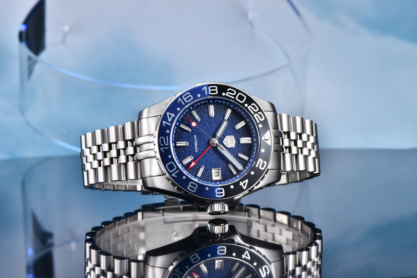 2026 New Rollstimi Diving GMT Mens Watches AR  Sapphire crystal Luxury Automatic Watch For Men Stainless steel Mechancial Watch