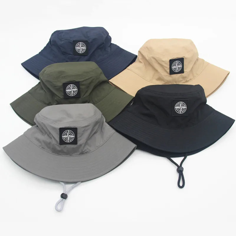 Men's and women's outdoor quick drying fishing hats, beach hats, hiking hats, camping sun hats, adjustable fishing hats