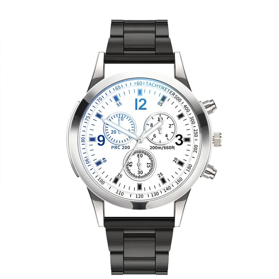 Casual Stainless Steel Mesh Belt Watches for Men Simple Round Dial Quartz Mens Watch Business Wristwatch Часы Мужские Наручные