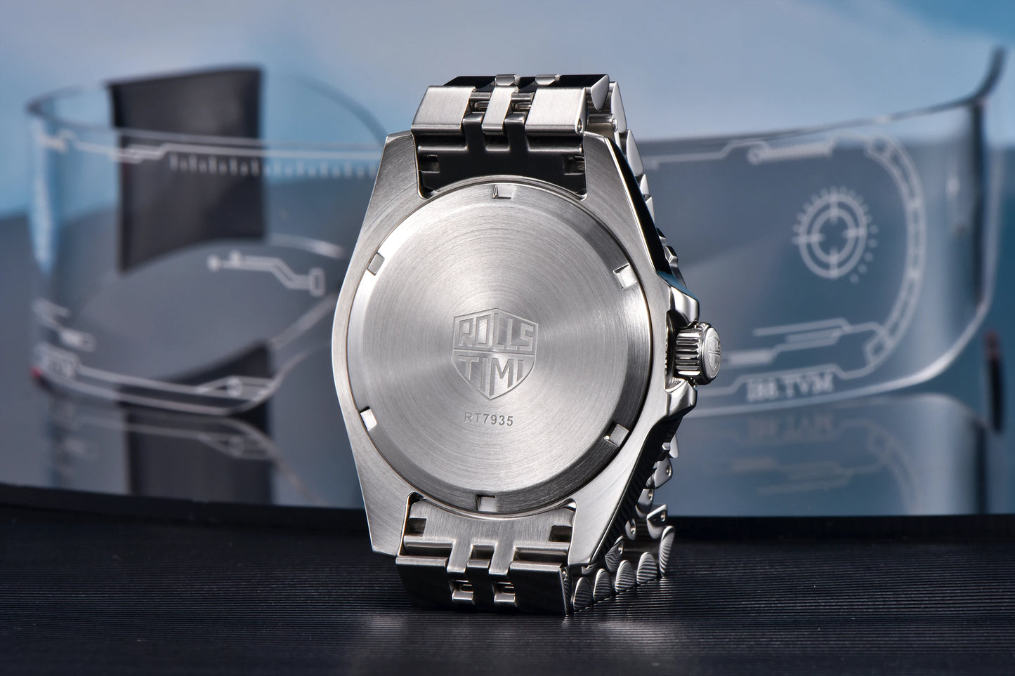 2026 New Rollstimi Diving GMT Mens Watches AR  Sapphire crystal Luxury Automatic Watch For Men Stainless steel Mechancial Watch