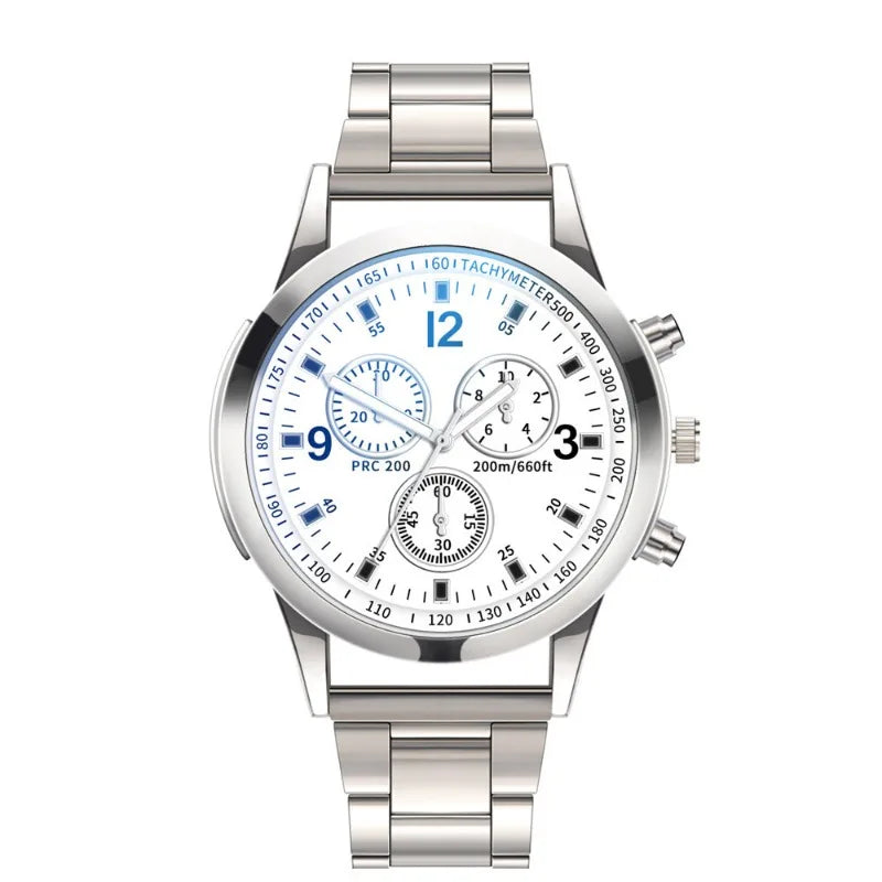 Casual Stainless Steel Mesh Belt Watches for Men Simple Round Dial Quartz Mens Watch Business Wristwatch Часы Мужские Наручные