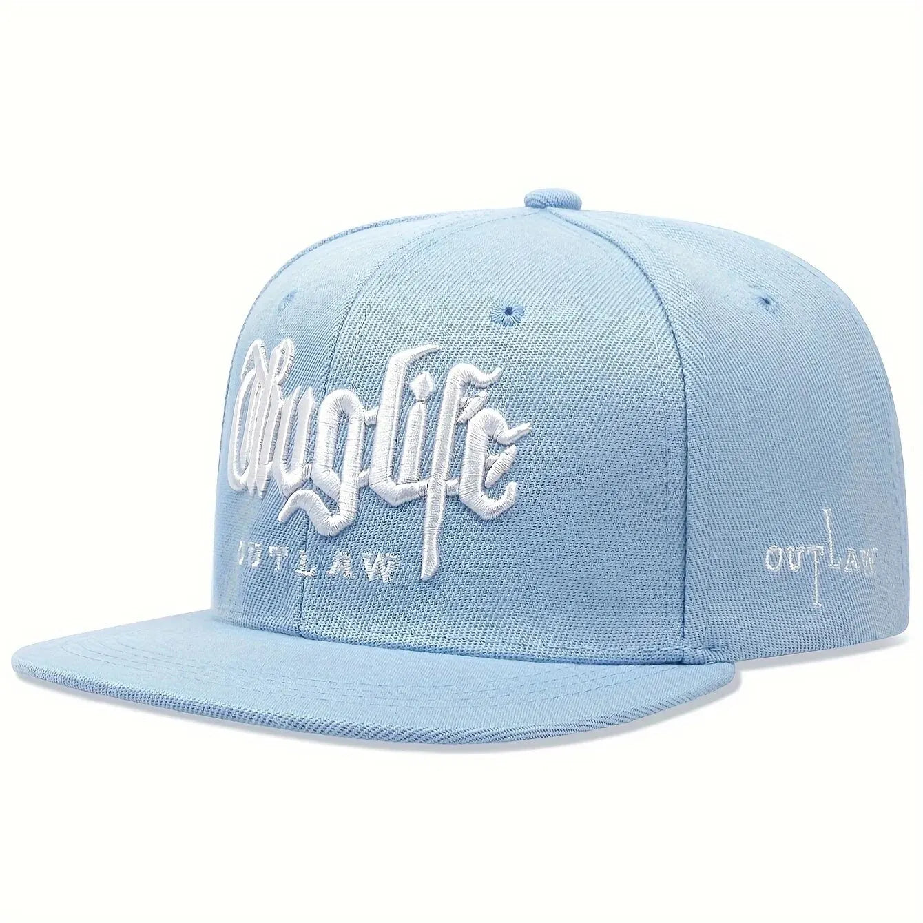 Thuglife Embroidery Hiphop Snapback Hat