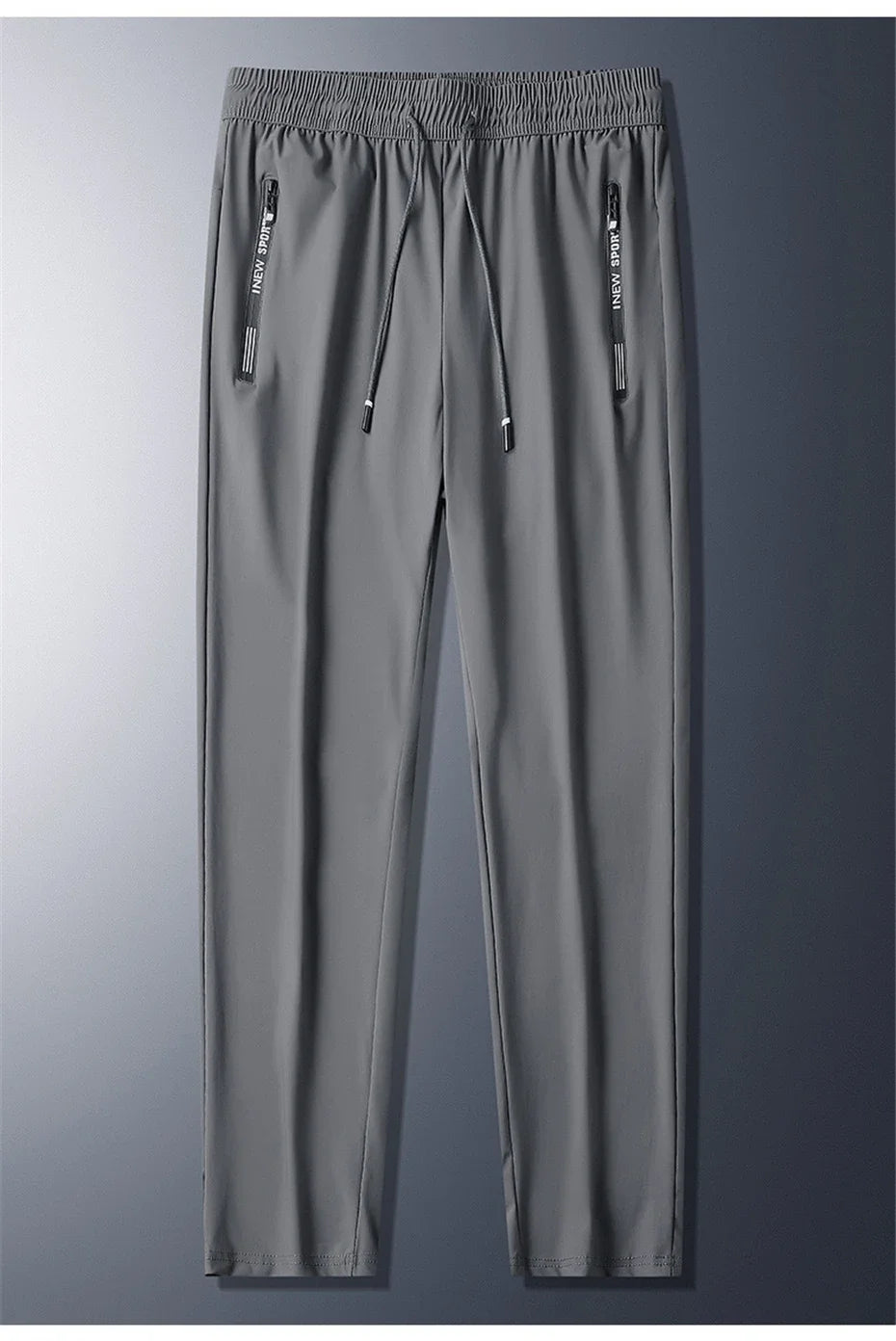 Summer Cool Pants Men 8XL Plus Szie Sweatpants Fashion Casual Stretch Pants Male Big Size 7XL 8XL Summer Trousers Black Grey