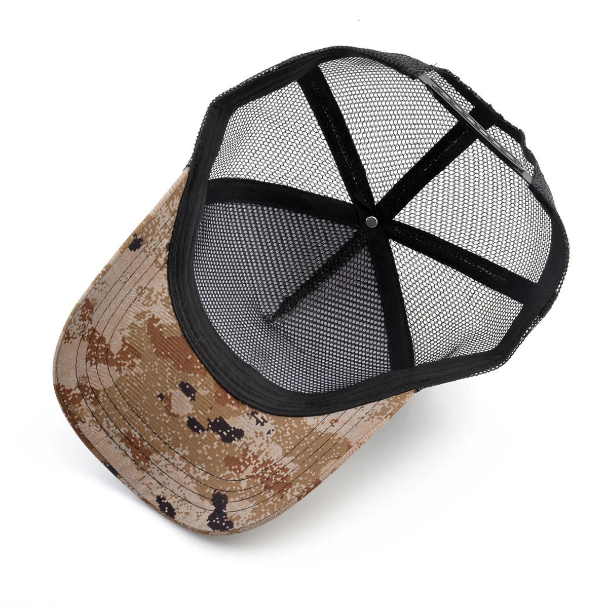 Trucker Caps With Embroidery Goat Patch