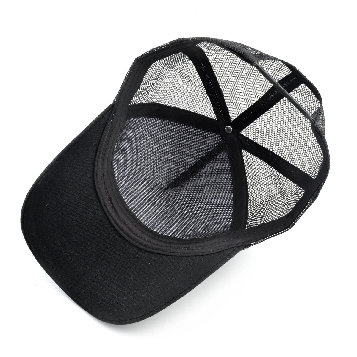 Trucker Caps With Embroidery Goat Patch