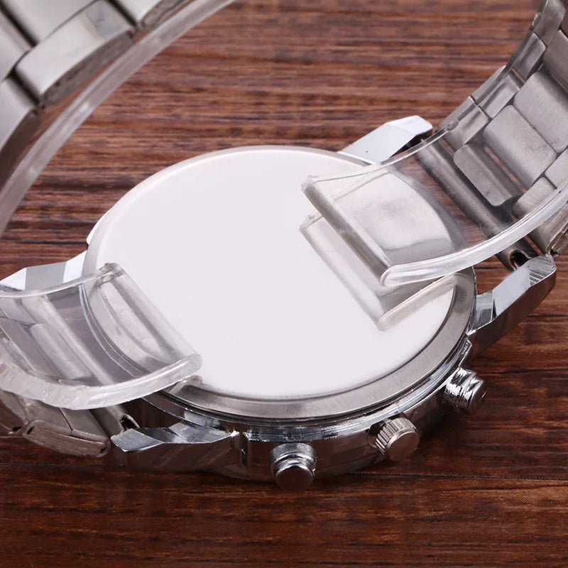 Casual Stainless Steel Mesh Belt Watches for Men Simple Round Dial Quartz Mens Watch Business Wristwatch Часы Мужские Наручные