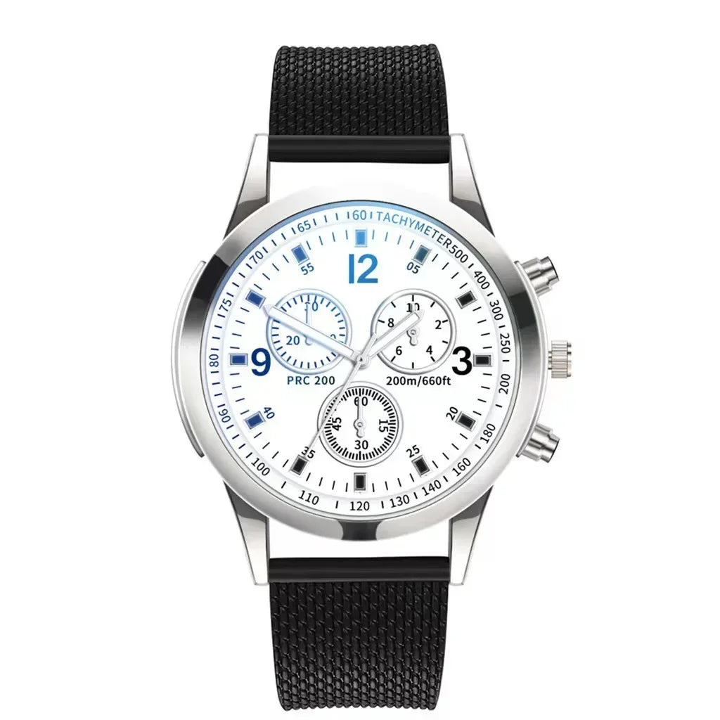 Casual Stainless Steel Mesh Belt Watches for Men Simple Round Dial Quartz Mens Watch Business Wristwatch Часы Мужские Наручные