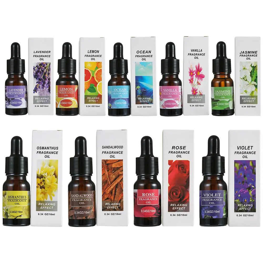 Car Aromatherapy Refill Liquid Flavor Aromatherapy with Dropper 10ml Car Air Freshener For Air Humidifier Fragrance