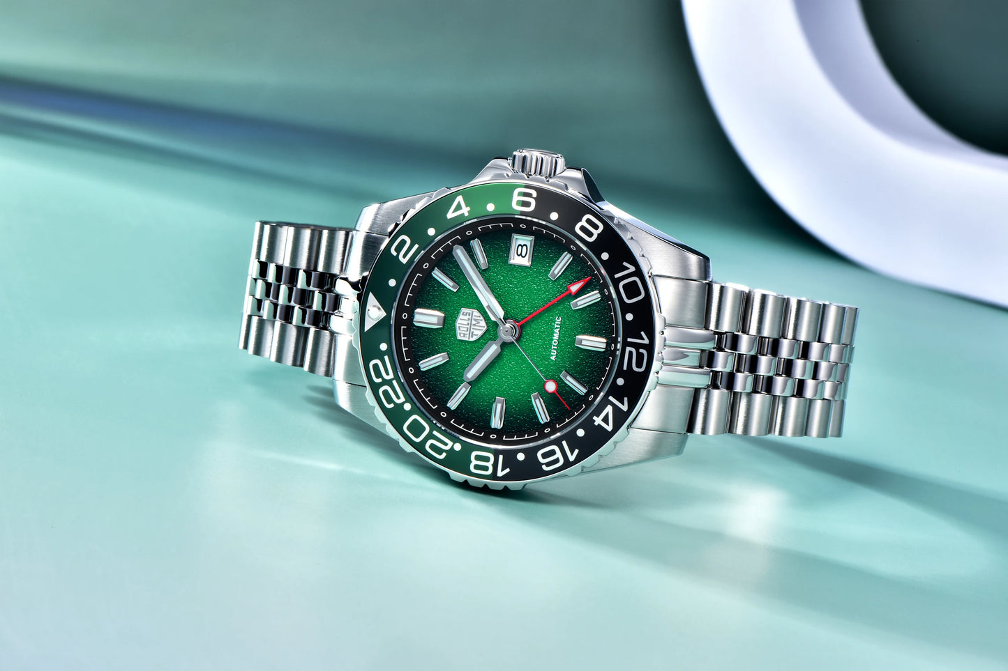 2026 New Rollstimi Diving GMT Mens Watches AR  Sapphire crystal Luxury Automatic Watch For Men Stainless steel Mechancial Watch