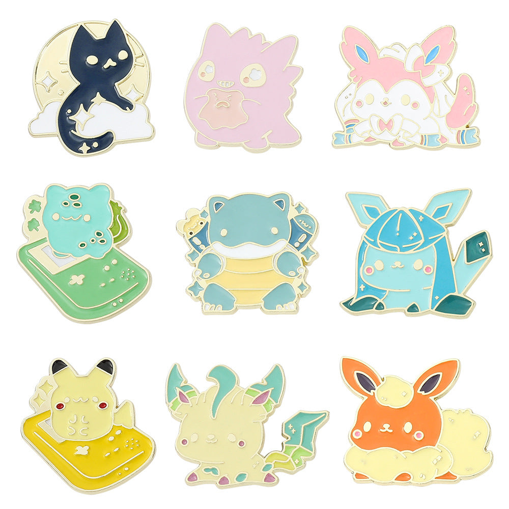 Cute Pikachu Cat Cartoon Animal Ornament Figurine