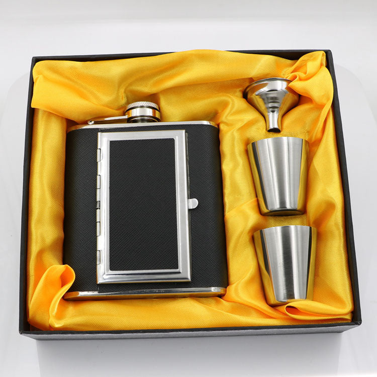 Stainless Steel Hip Flask with Funnel