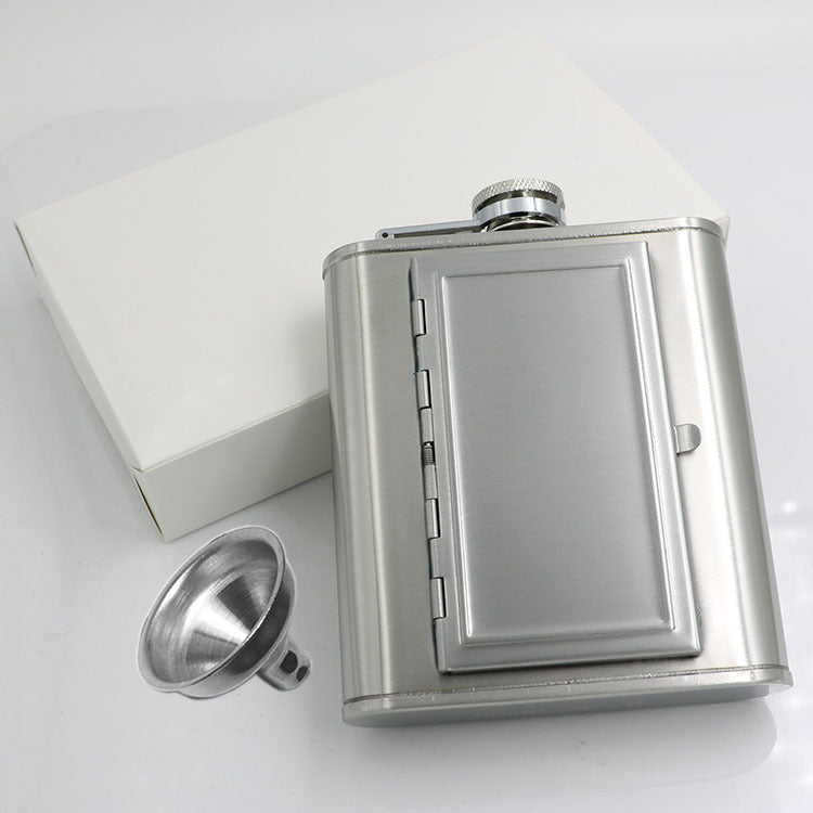 Stainless Steel Hip Flask with Funnel